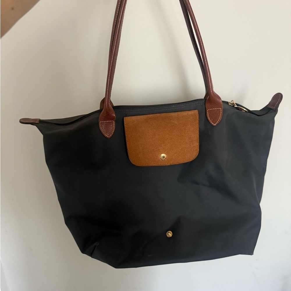 Black and Brown Tote Bag